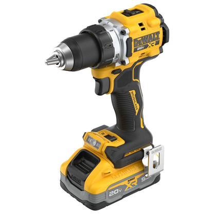 DeWalt DCD801H1 20V MAX XR 1-2" Brushless Cordless Drill Driver Kit with 5Ah POWERSTACK Battery (1 Battery)