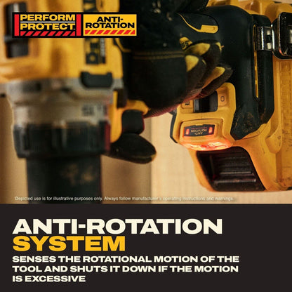 DeWalt DCD801H1 20V MAX XR 1-2" Brushless Cordless Drill Driver Kit with 5Ah POWERSTACK Battery (1 Battery)