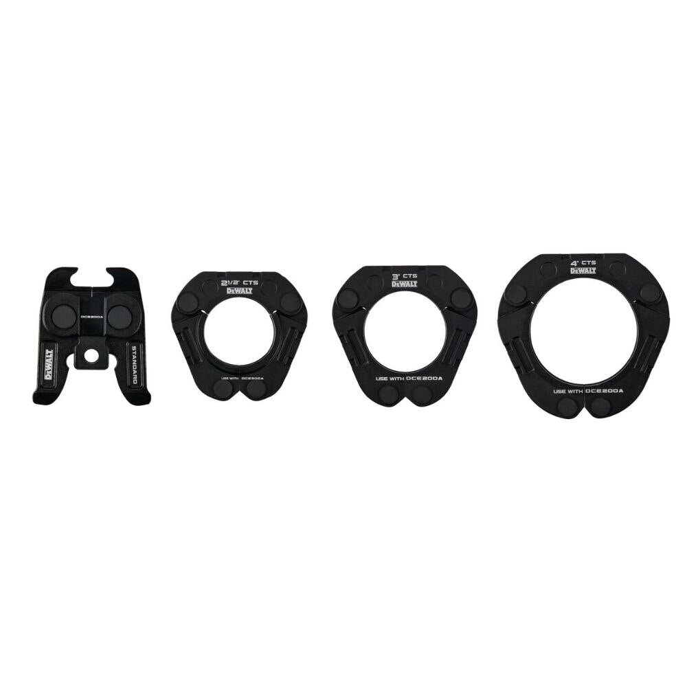 DEWALT DCE201K 2-1/2 in. to 4 in. Standard CTS Press Rings and Actuator Kit