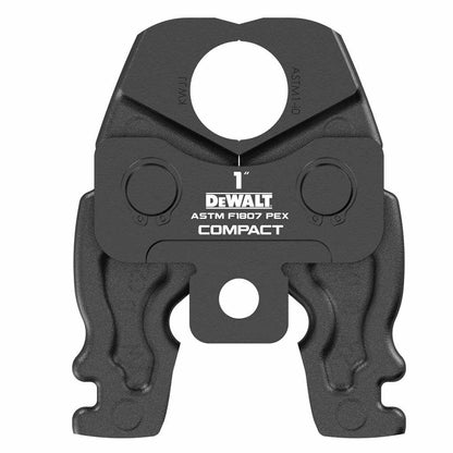 DeWalt DCE215100 Compact 1 in. PEX F1807 Press Jaw for 20V MAX Compact Press Tool