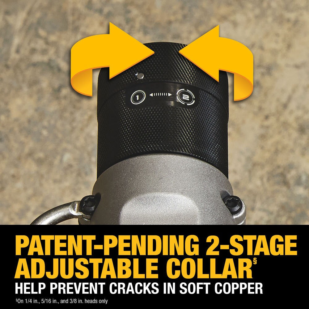 DeWalt DCE450D1 20V MAX* Copper Swage Tool Kit