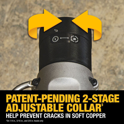 DeWalt DCE450D1 20V MAX* Copper Swage Tool Kit