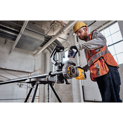 DeWalt DCE700X2K FLEXVOLT 60V MAX Cordless Pipe Threader Kit With Die Heads