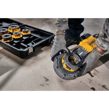 DeWalt DCE700X2K FLEXVOLT 60V MAX Cordless Pipe Threader Kit With Die Heads