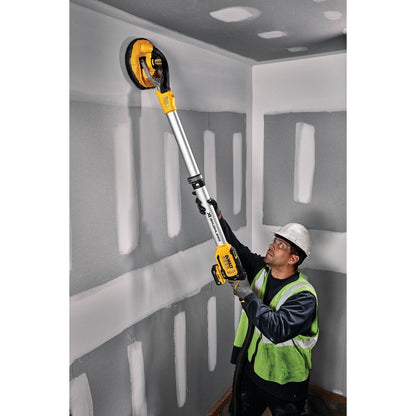DeWalt DCE800P1 20V Max Brushless Cordless Drywall Sander Kit with Telescoping Shaft and Wireless Tool Control (5Ah Battery, Charger)