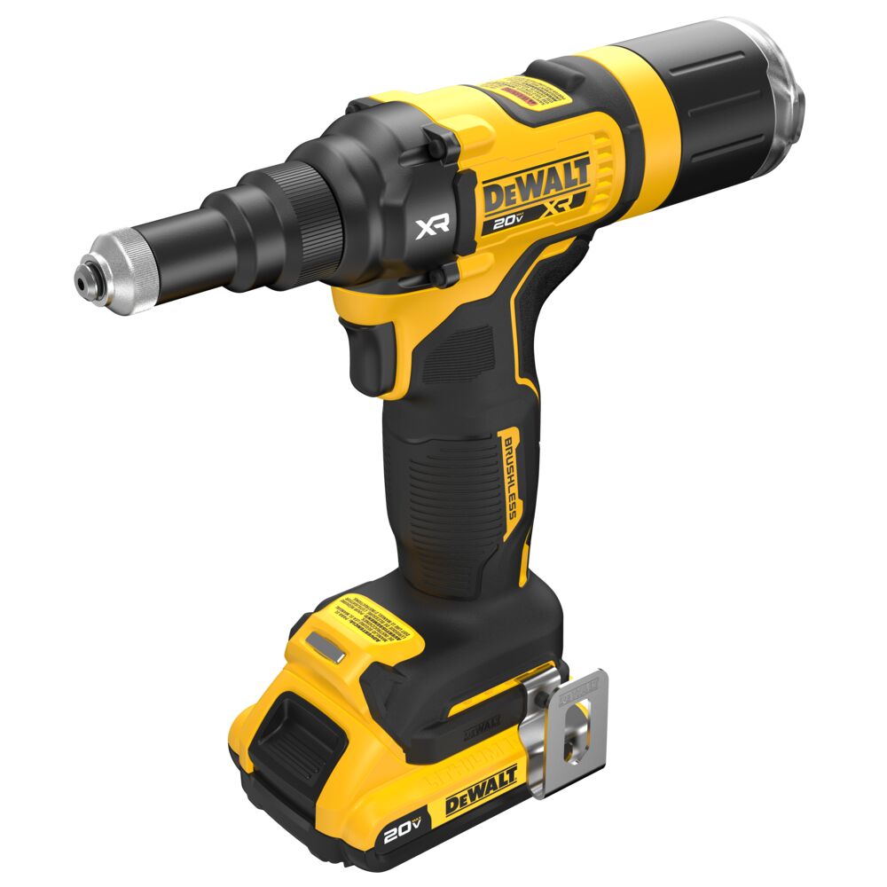 DeWalt DCF403D1 20V MAX XR Brushless Cordless 3/16" Rivet Tool Kit