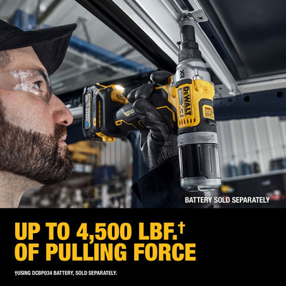DeWalt DCF414B 20V MAX* XR Brushless Cordless 1/4" Rivet Tool (Tool Only)