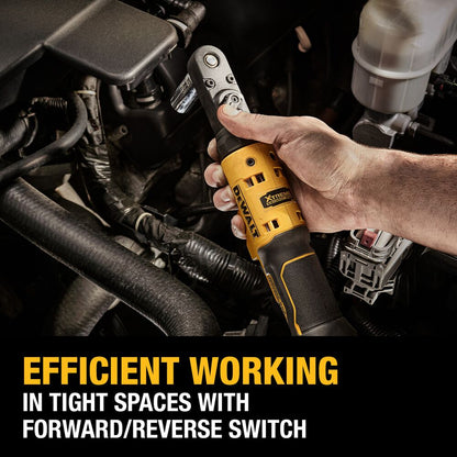 DeWalt DCF500GG1 XTREME 12V MAX* Brushless Cordless 3/8" and 1/4" Sealed Head Ratchet Kit