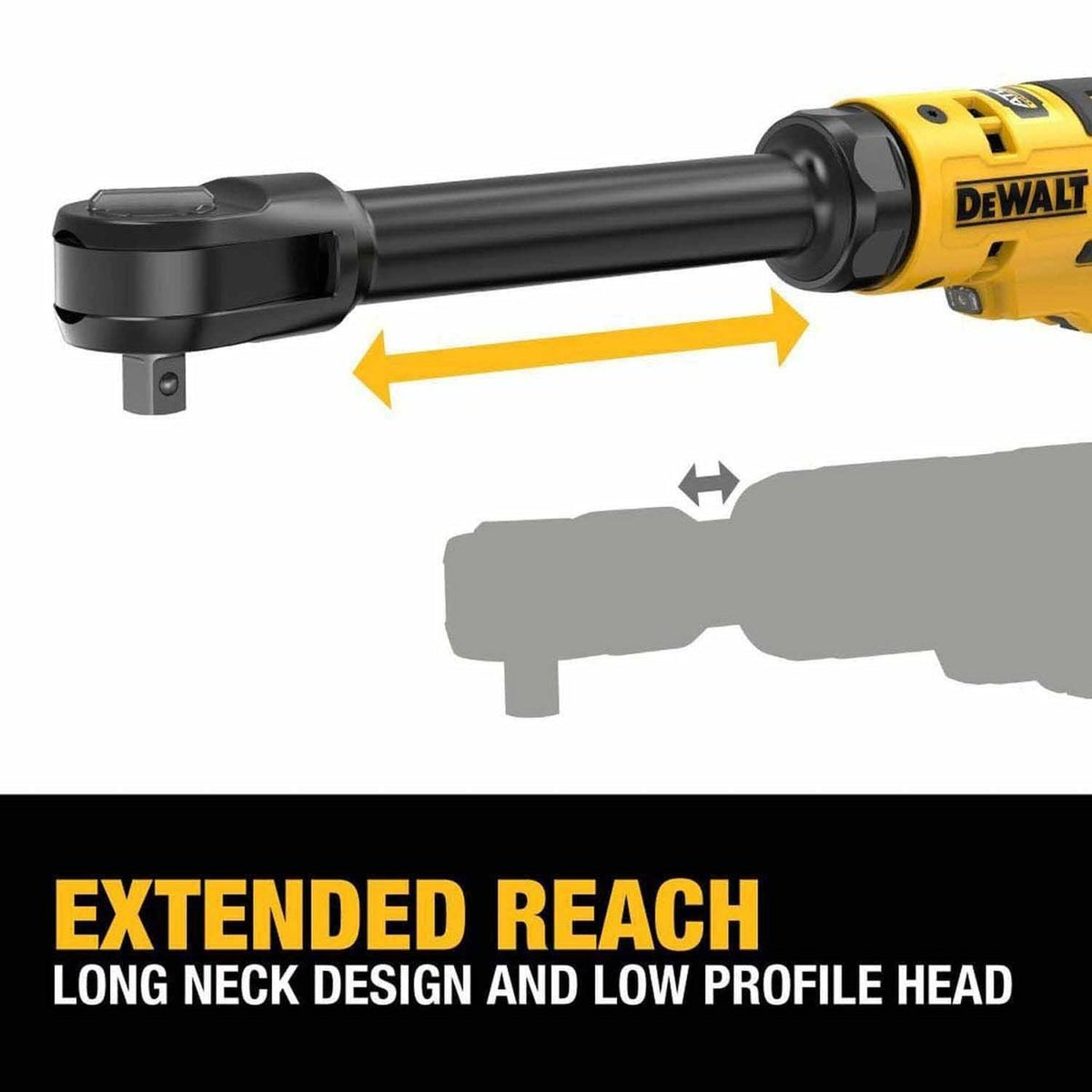 DeWalt DCF513EB 20V MAX ATOMIC Brushless Cordless 3/8 in. Extended Reach Ratchet (Tool Only)
