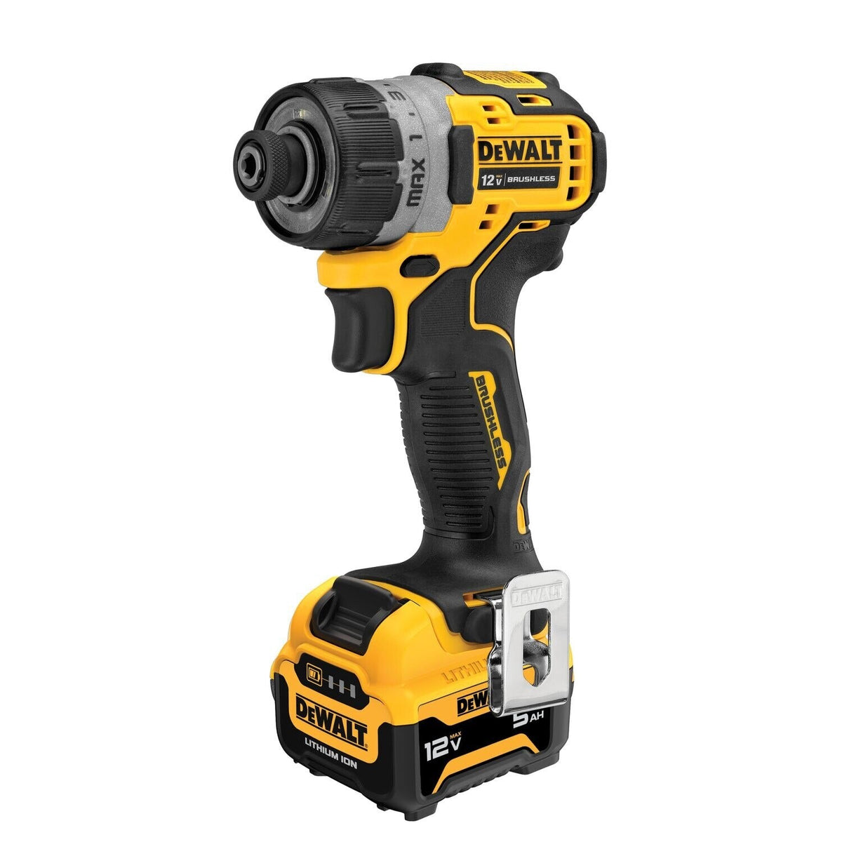 DeWalt DCF601J1 12V MAX Brushless 1/4" Screwdriver Kit (1 Battery, 1 Charger)