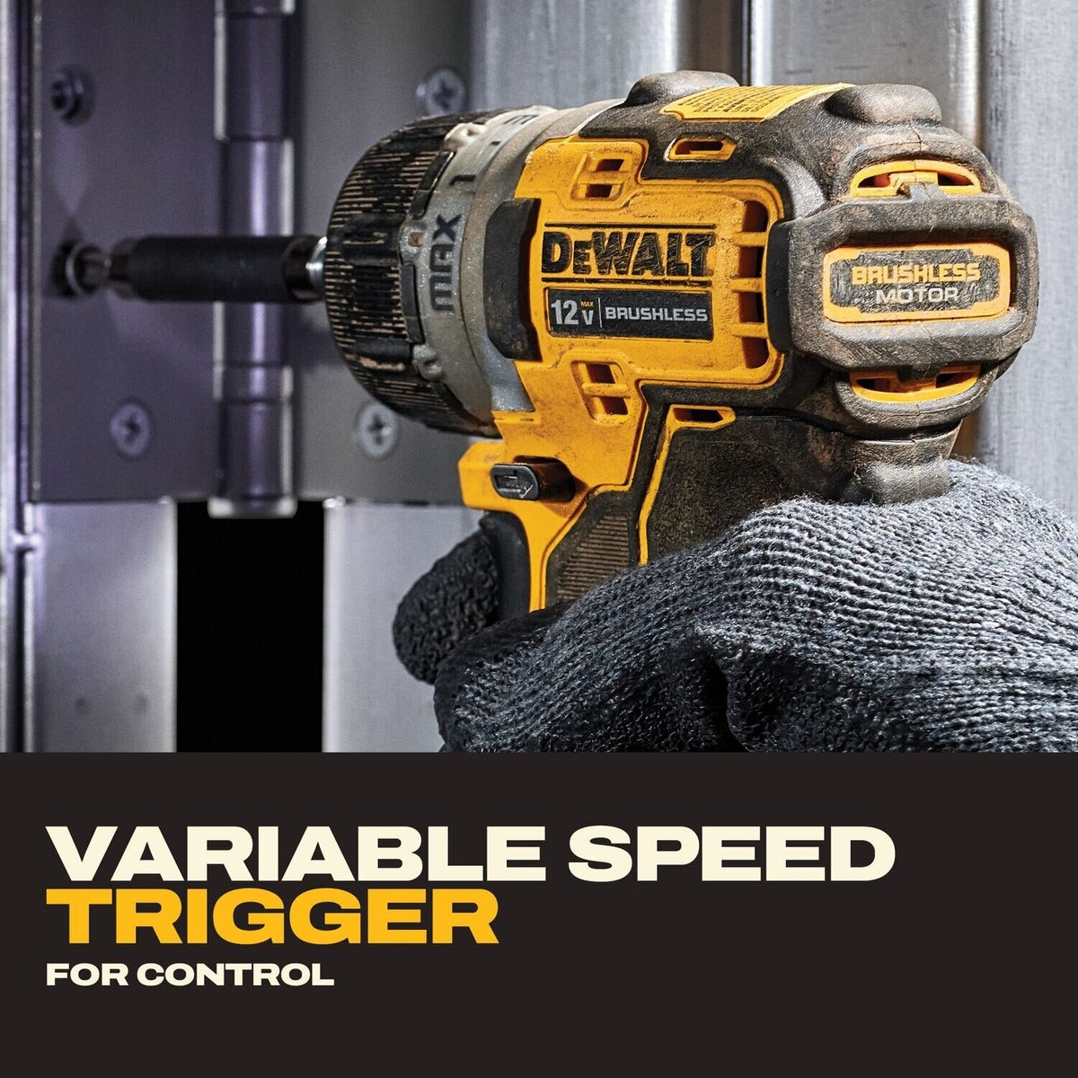 DeWalt DCF601J1 12V MAX Brushless 1/4" Screwdriver Kit (1 Battery, 1 Charger)