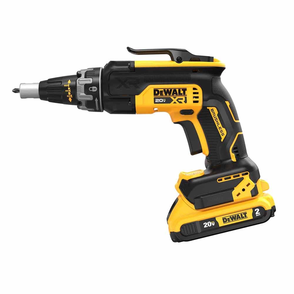 DeWalt DCF630D2 20V MAX XR Brushless Cordless Drywall Screwgun Kit (2 Batteries)
