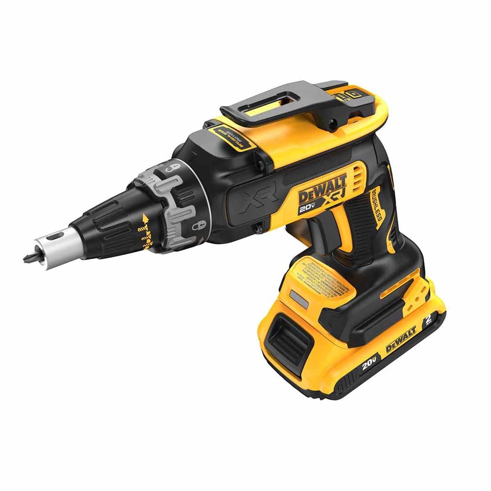 DeWalt DCF630D2 20V MAX XR Brushless Cordless Drywall Screwgun Kit (2 Batteries)