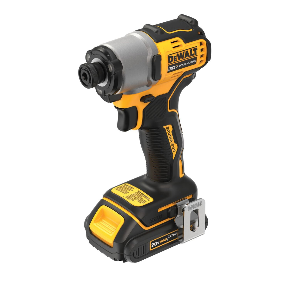 DeWalt DCF840C2 20V MAX* 1/4 in. Brushless Cordless Impact Driver Kit