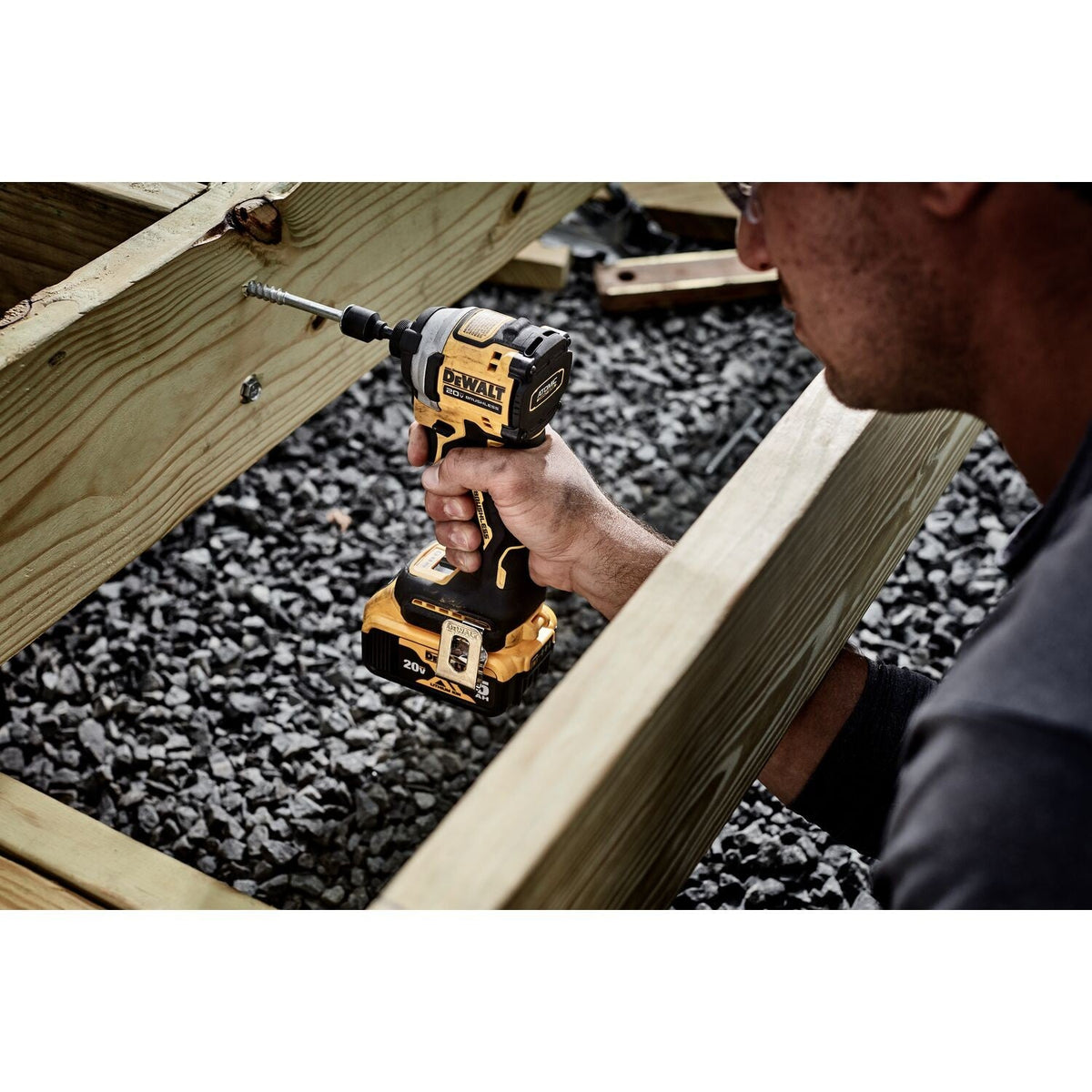 DeWalt DCF850B ATOMIC 20V MAX* 1/4 in. Brushless Cordless 3-Speed Impact Driver (Tool Only)