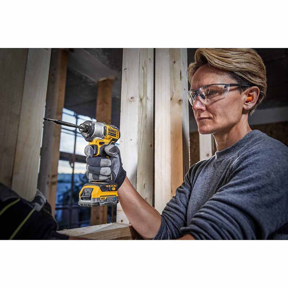 DeWalt DCF850E1 20V Max Atomic 1/4" Brushless Cordless 3-Speed Impact Driver Kit