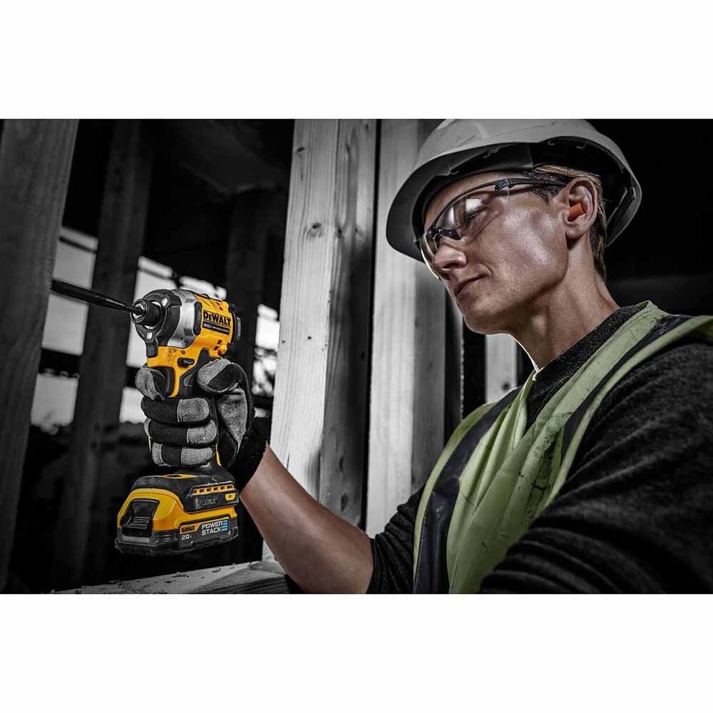 DeWalt DCF850E1 20V Max Atomic 1/4" Brushless Cordless 3-Speed Impact Driver Kit