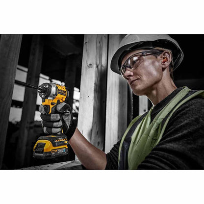 DeWalt DCF850E1 20V Max Atomic 1/4" Brushless Cordless 3-Speed Impact Driver Kit