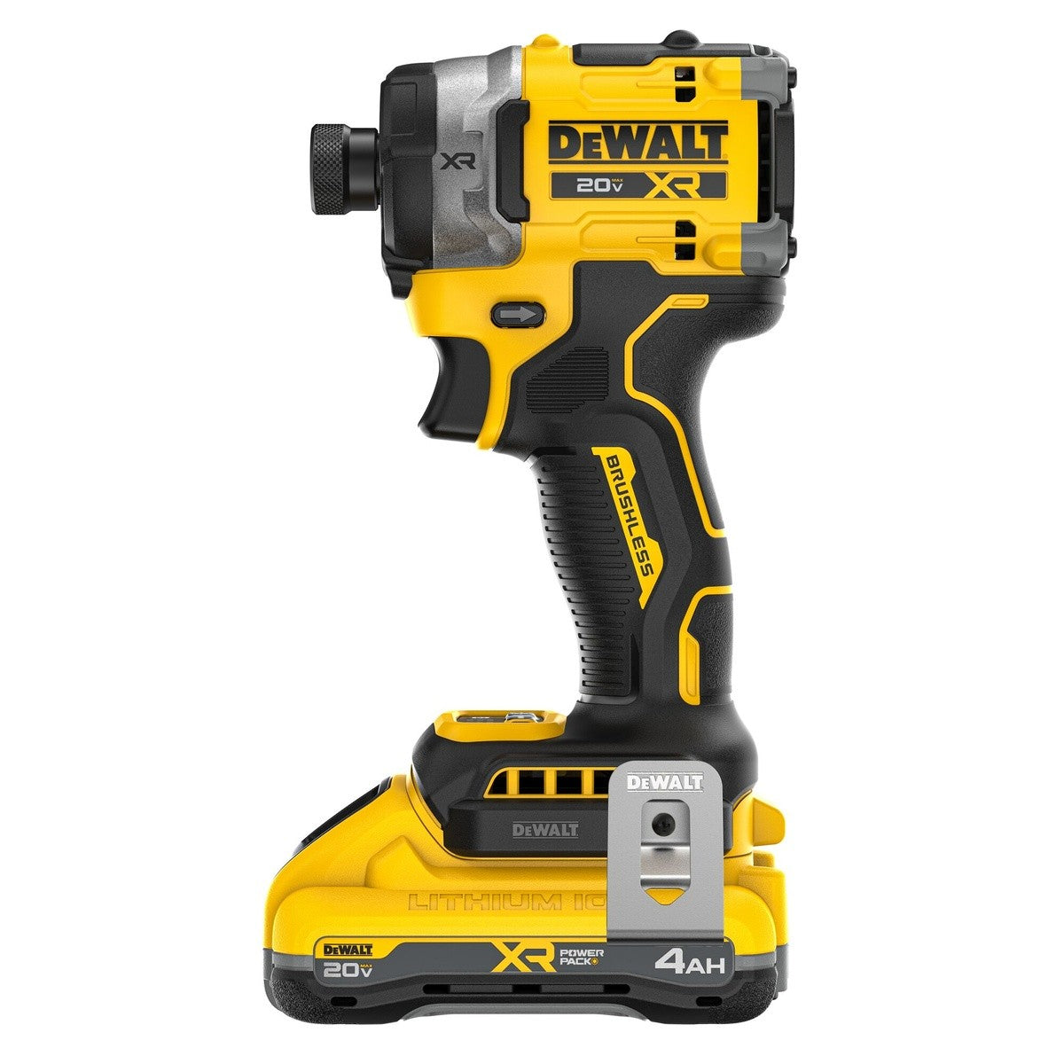 DeWalt DCF860QQ1 20V MAX XR Brushless Cordless High Torque 1/4 in. Impact Driver Kit w/ XR POWERPACK