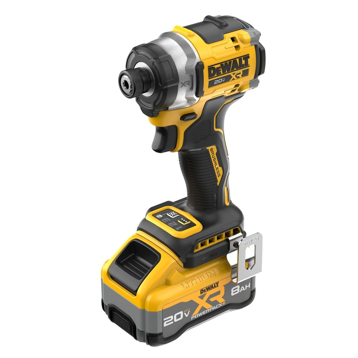 DeWalt DCF860WW1 20V MAX XR 3-Speed 1/4" High Torque Impact Driver Kit