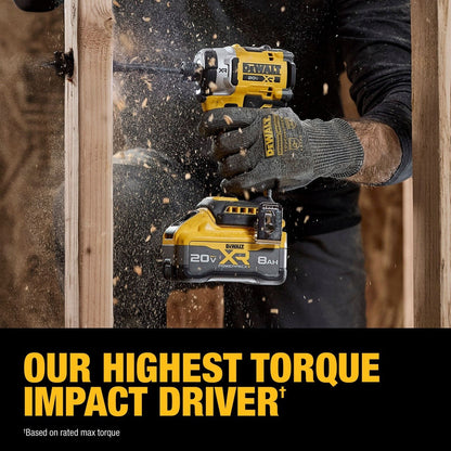 DeWalt DCF860WW1 20V MAX XR 3-Speed 1/4" High Torque Impact Driver Kit