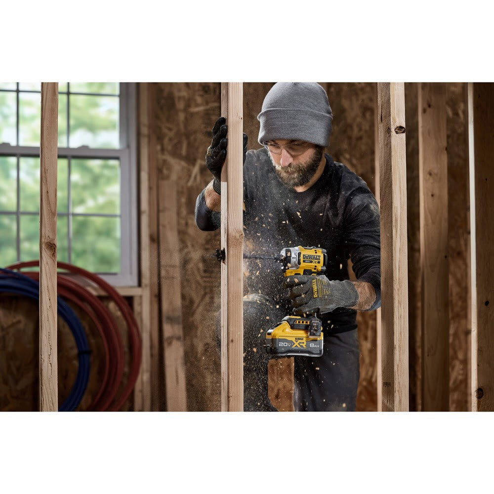 DeWalt DCF860WW1 20V MAX XR 3-Speed 1/4" High Torque Impact Driver Kit