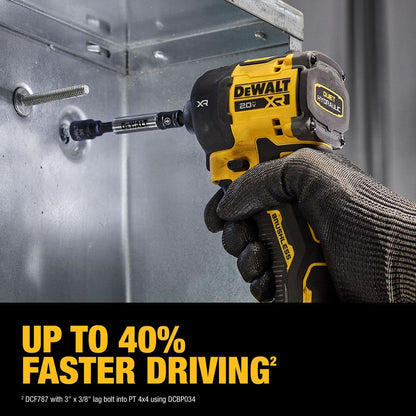 DeWalt DCF870E1 20V MAX XR Brushless Cordless 1/4 in. Quiet Hydraulic Impact Driver Kit