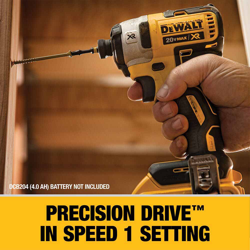 DeWalt DCF887P1 20V MAX XR® 1/4 in. 3-Speed Impact Driver Kit