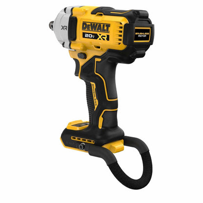 DeWalt DCF891BLR 20V MAX XR 1/2 in. Mid-Range Impact Wrench, Brushless, Lanyard Ready