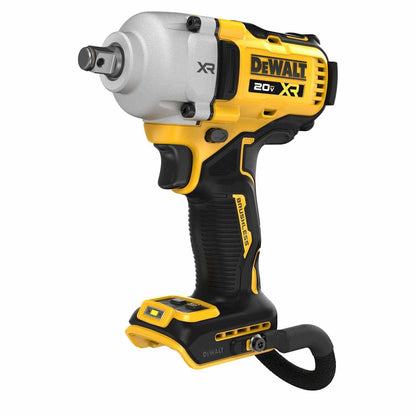 DeWalt DCF891BLR 20V MAX XR 1/2 in. Mid-Range Impact Wrench, Brushless, Lanyard Ready