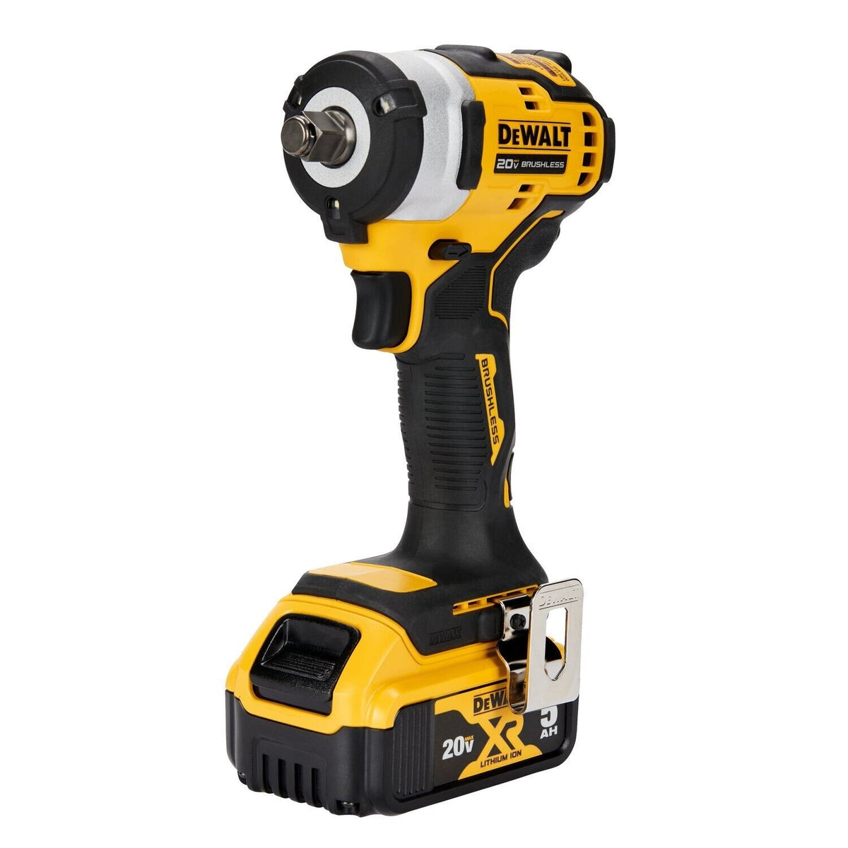 DeWalt DCF911P2 20V MAX* 1/2 in. Cordless Impact Wrench with Hog Ring Anvil Kit
