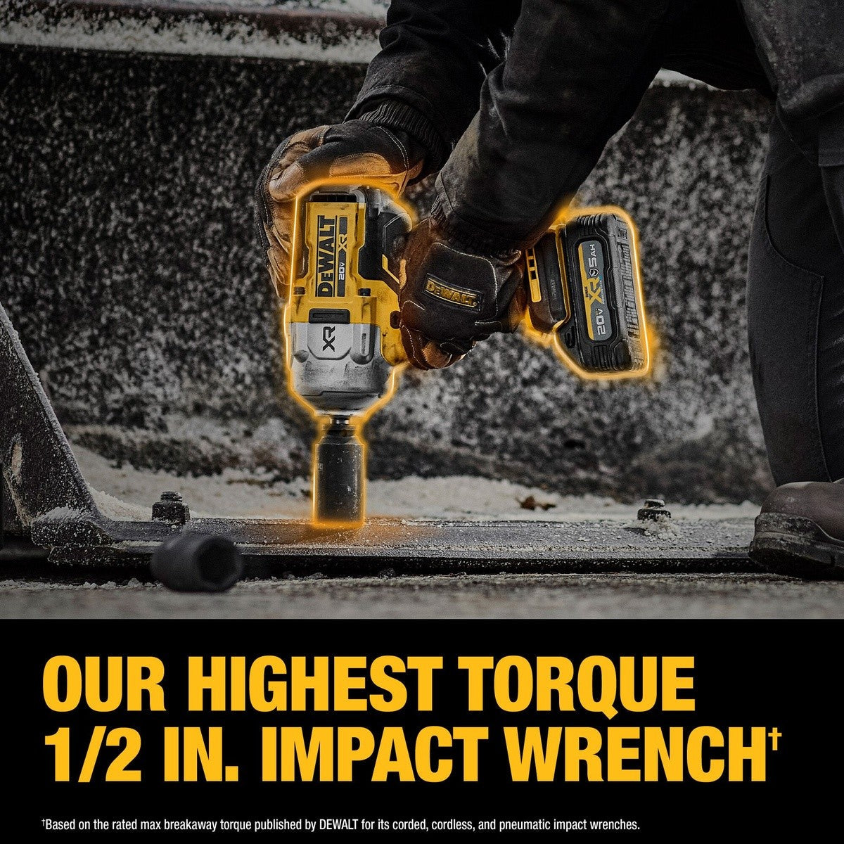 DeWalt DCF961GH1 Shell 20V 1/2 High Torque IW W/ 5AH POW