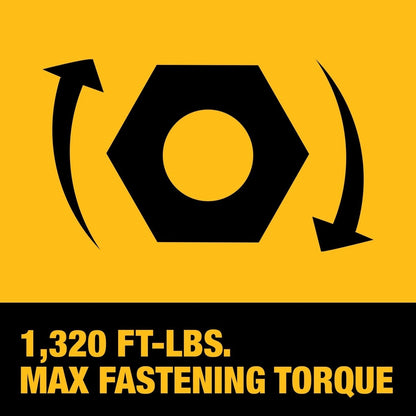 DeWalt DCF961GH1 Shell 20V 1/2 High Torque IW W/ 5AH POW