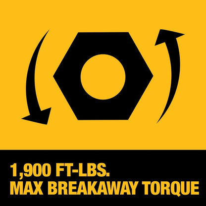 DeWalt DCF964GH1 20V MAX XR 3/4" High Torque Impact Wrench w/ Hog Ring Anvil Kit
