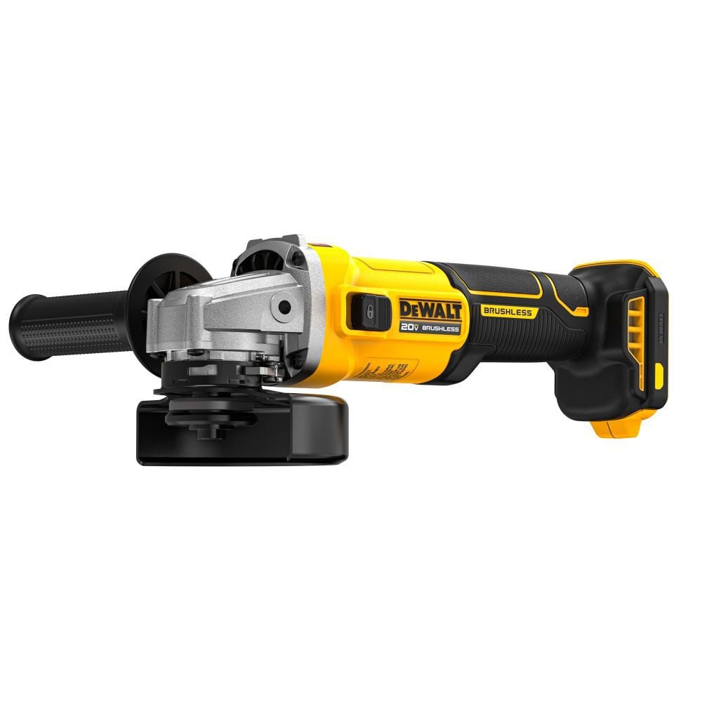 DeWalt DCG407B 20V MAX Brushless Cordless 4 1/2 in. Slide-Switch Grinder (Tool Only)