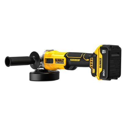 DeWalt DCG407P1 20V MAX Brushless Cordless 4 1/2 in. Slide-Switch Grinder Kit