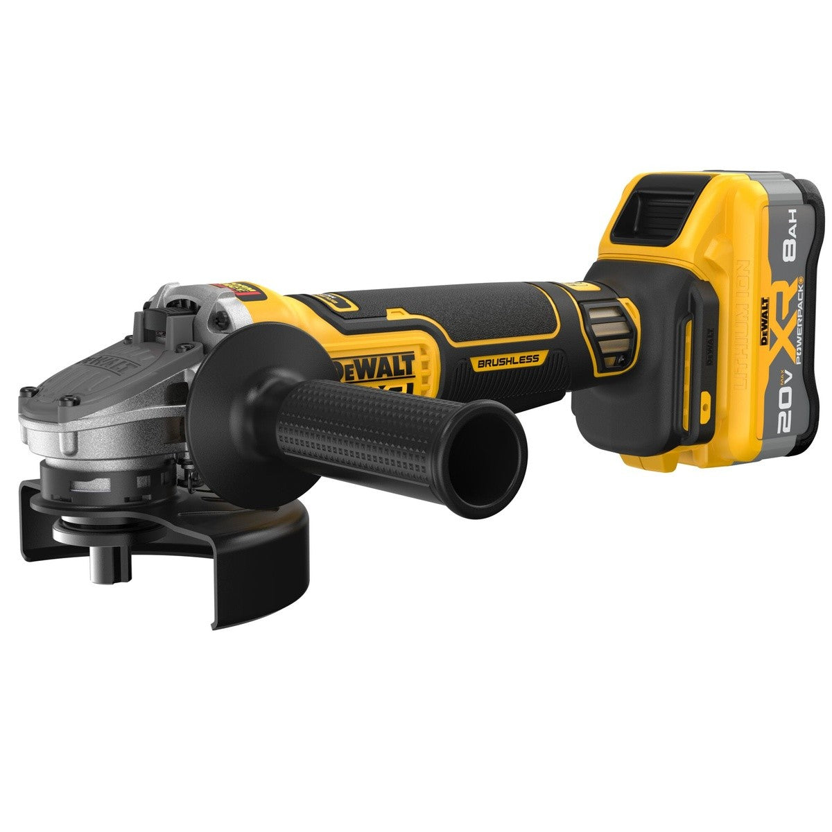 DeWalt DCG410WW1 20V Max* XR Brushless Cordless 4-1/2" - 5"  Angle Grinder Kit with XR POWERPACK