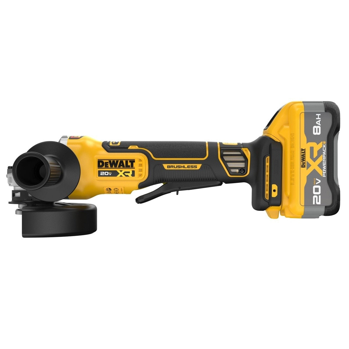 DeWalt DCG410WW1 20V Max* XR Brushless Cordless 4-1/2" - 5"  Angle Grinder Kit with XR POWERPACK
