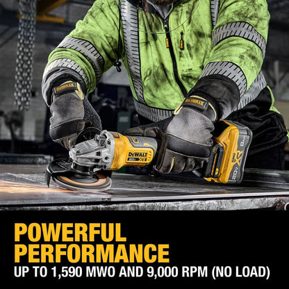 DeWalt DCG410WW1 20V Max* XR Brushless Cordless 4-1/2" - 5"  Angle Grinder Kit with XR POWERPACK