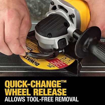 DeWalt DCG412P1 20V Max Lithium Ion Cordless 4.5" - 5" Grinder Tool Kit - (1) 20V 5.0Ah Battery, and (1) Charger