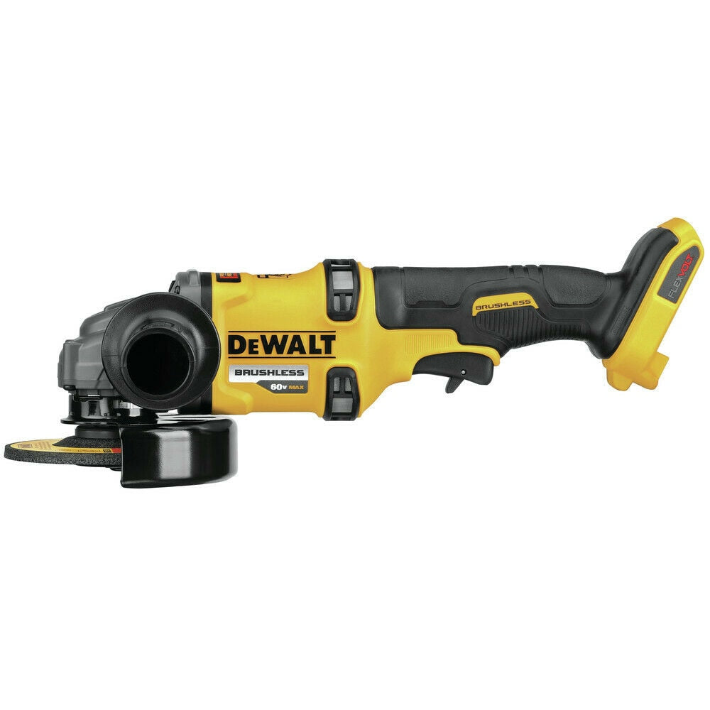 DeWalt DCG418B 60V Max Flexvolt 4-1/2" / 6" Grinder W Kick Back Brake - No Lock Bare Tool