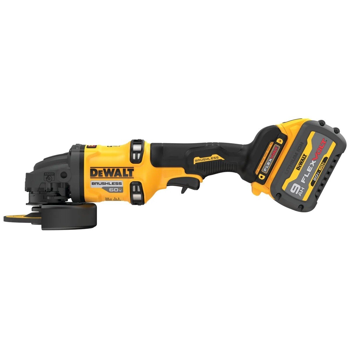 DeWalt DCG418MX1 60V MAX Brushless Cordless 4-1/2" to 6" Grinder Kit with Kickback Brake