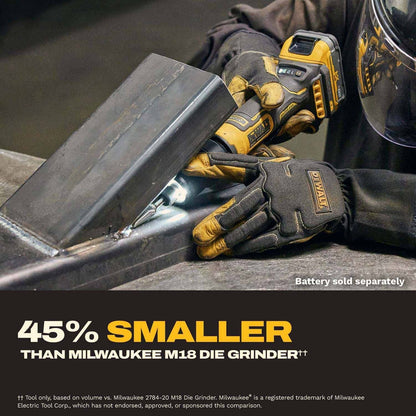 DeWalt DCG420BLR 20V MAX* ATOMIC Die Grinder with Lanyard Ready Attachment Point (Tool Only)