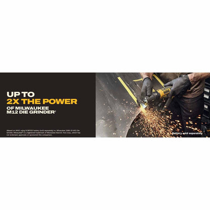 DeWalt DCG420BLR 20V MAX* ATOMIC Die Grinder with Lanyard Ready Attachment Point (Tool Only)