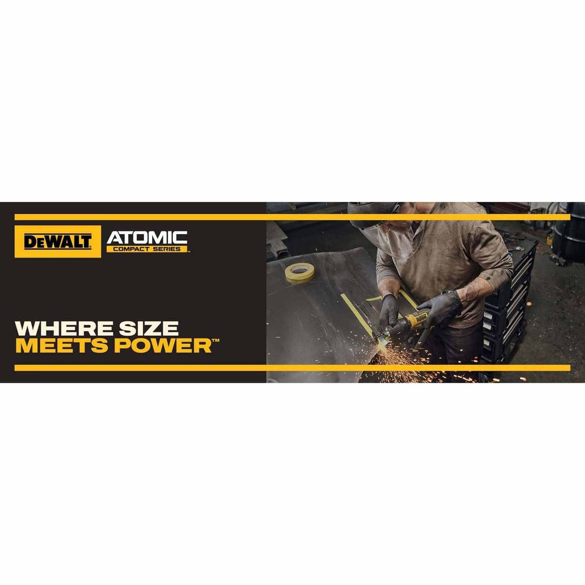 DeWalt DCG420BLR 20V MAX* ATOMIC Die Grinder with Lanyard Ready Attachment Point (Tool Only)