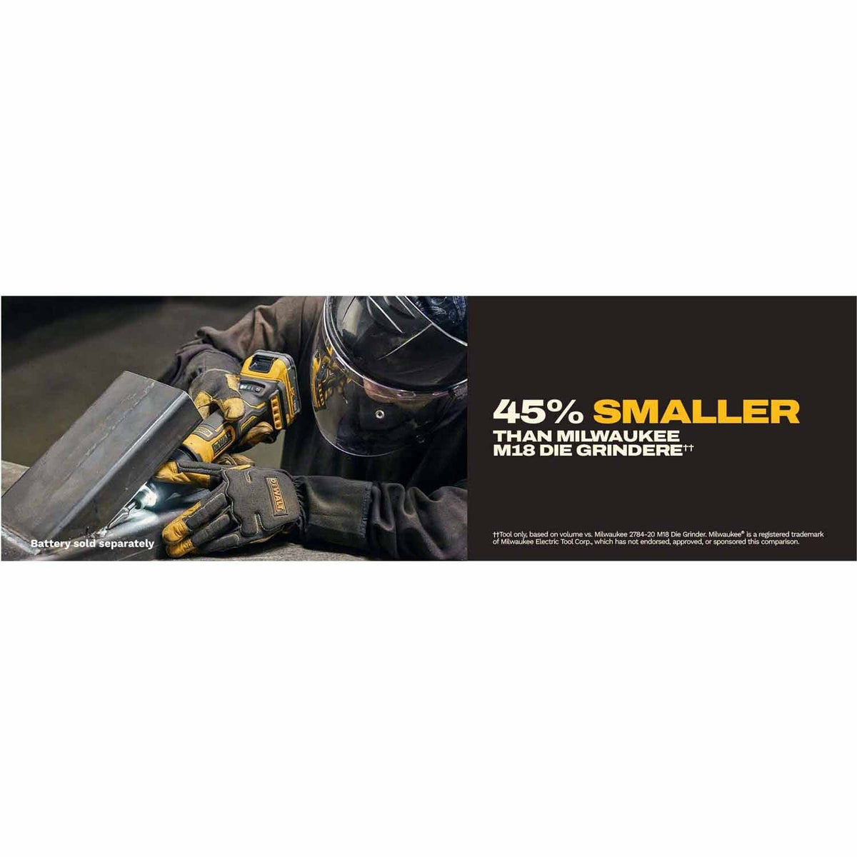 DeWalt DCG420BLR 20V MAX* ATOMIC Die Grinder with Lanyard Ready Attachment Point (Tool Only)