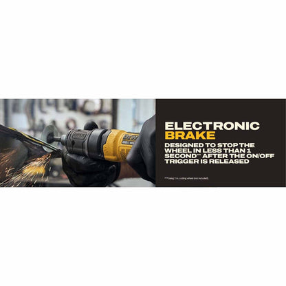 DeWalt DCG420E2 20V MAX* ATOMIC Die Grinder Kit with XR POWERSTACK