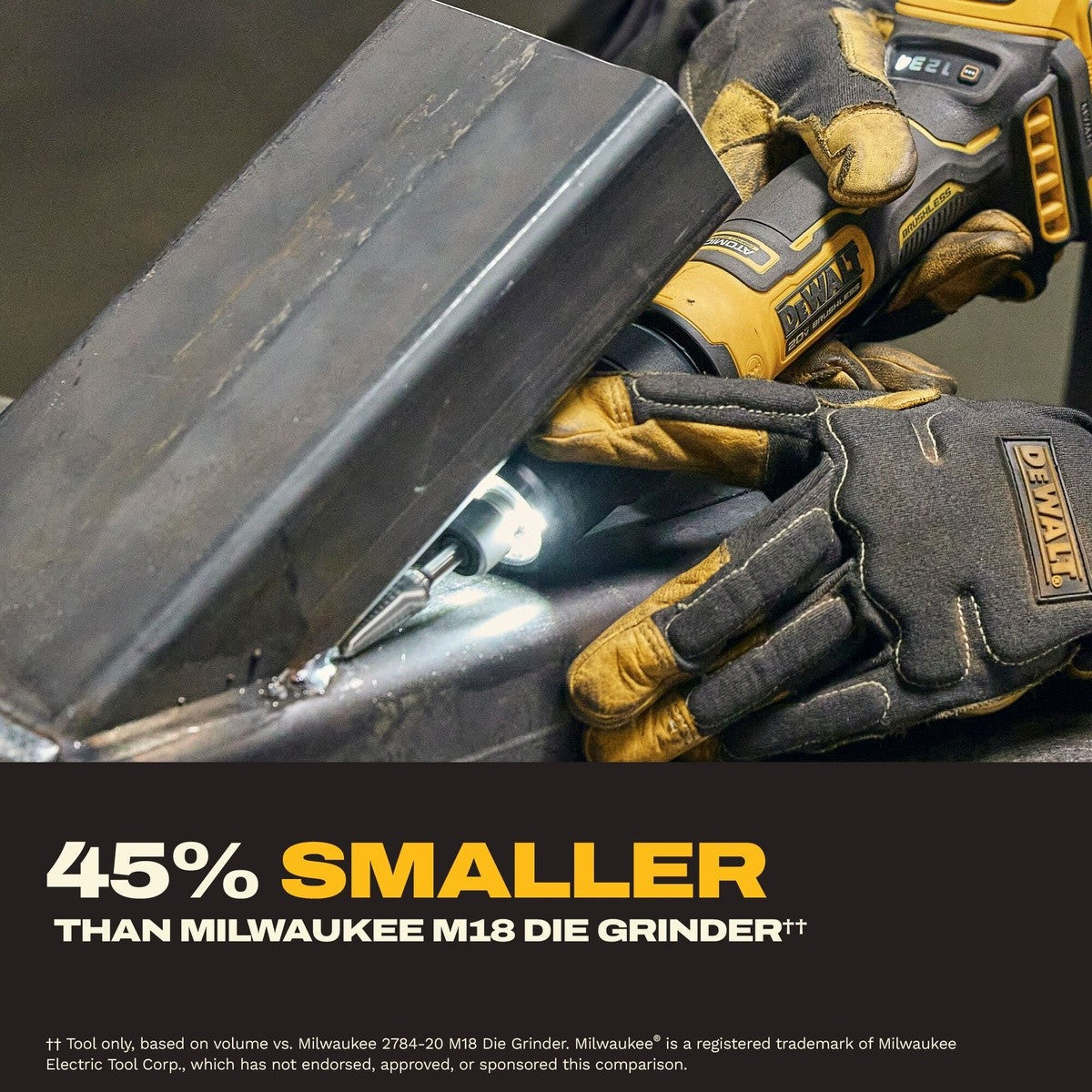 DeWalt DCG420GE1 20V MAX* ATOMIC Die Grinder Die Grinder Kit