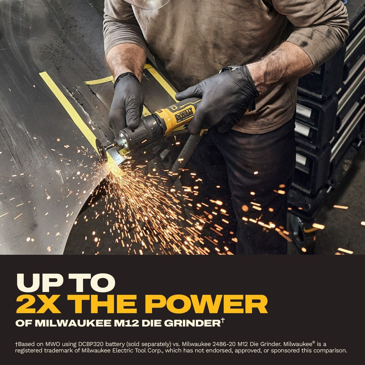 DeWalt DCG420GE1 20V MAX* ATOMIC Die Grinder Die Grinder Kit