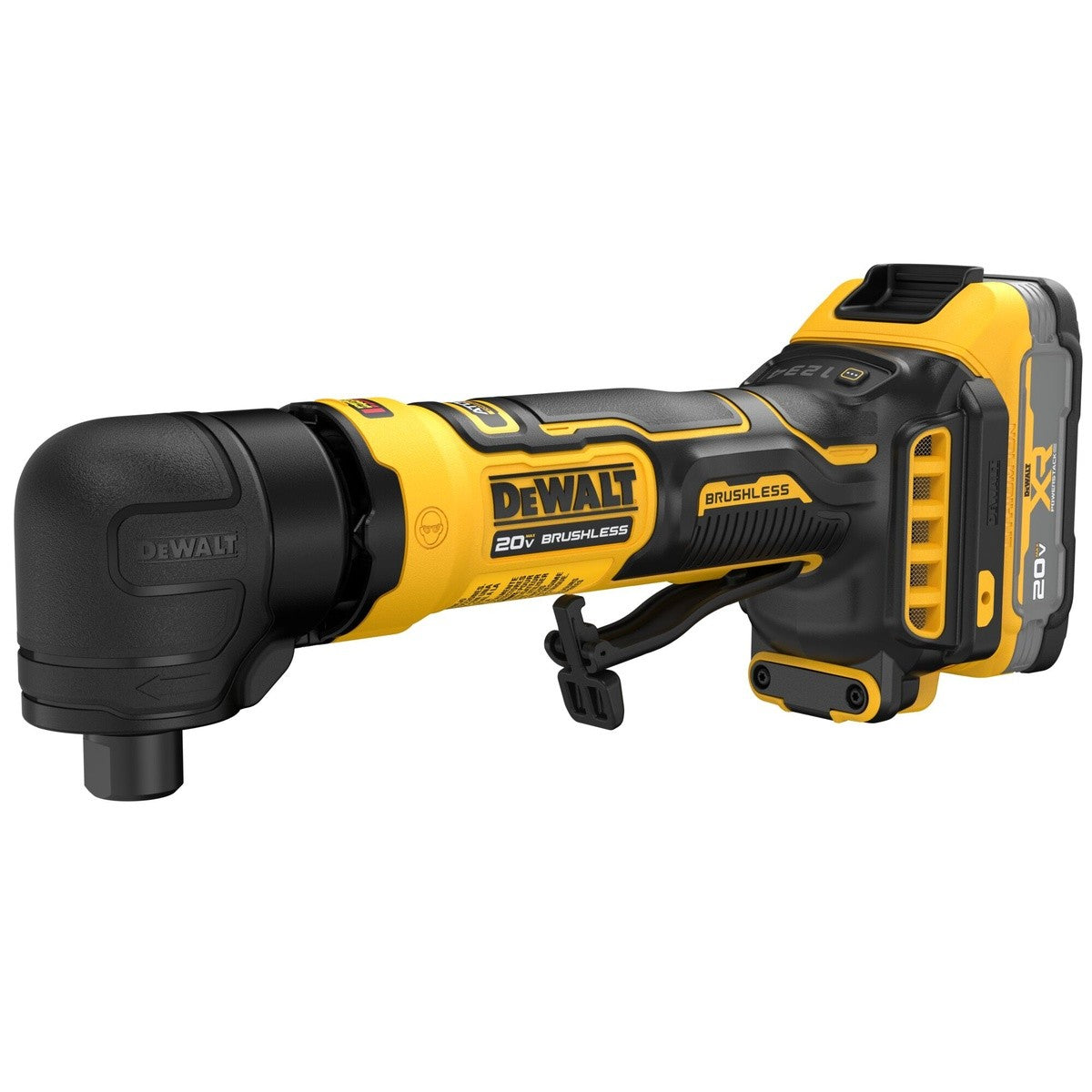 DeWalt DCG422E2 20V MAX* ATOMIC Right Angle Die Grinder Kit with XR POWERSTACK